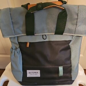 doTERRA Green and Black Backpack